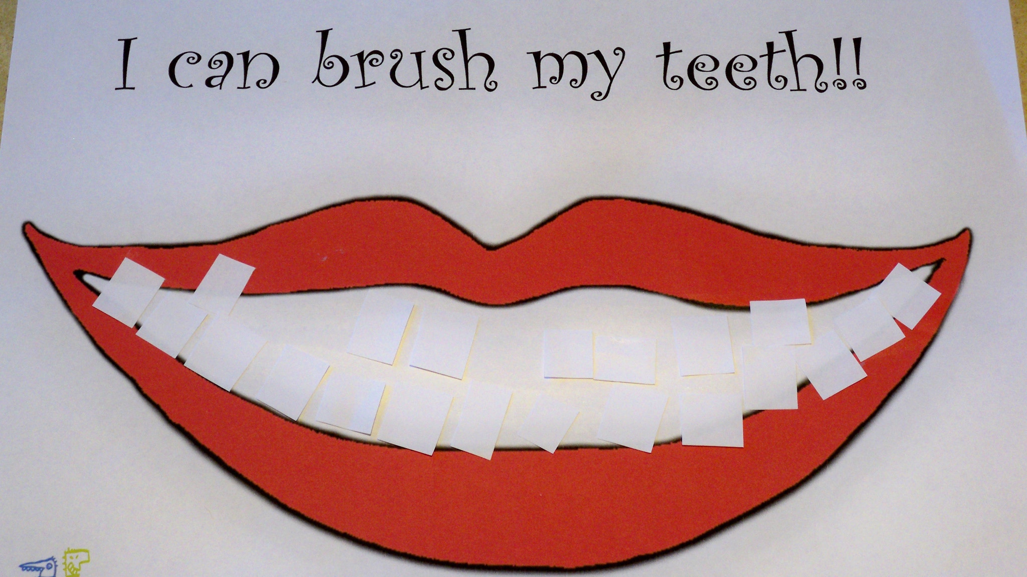 Glue Teeth On Lips Crafts Glue Teeth On Lips Crafts