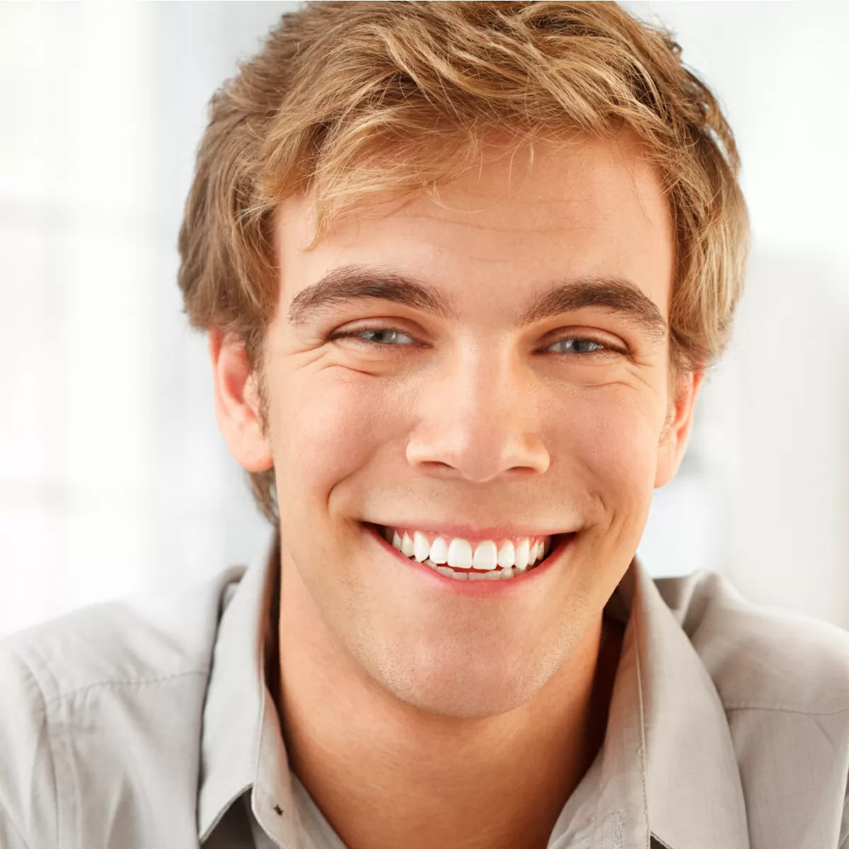 General dentistry patient in Provo UT smiling