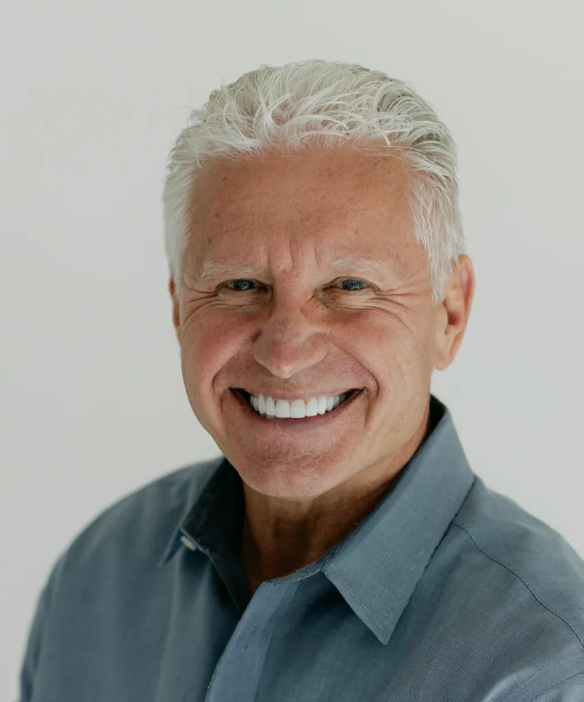 Utah County cosmetic dentistry patient with porcelain dental crowns