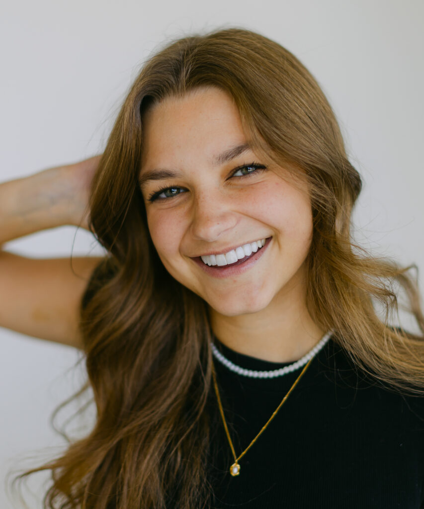 Utah County patient shows results of professional teeth whitening